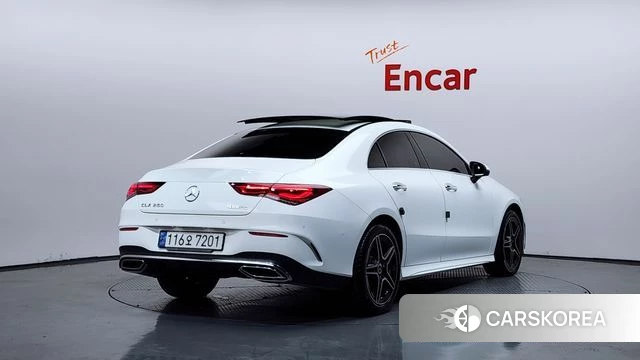 Mercedes-Benz CLA-Class C118 2022 Белый из Кореи
