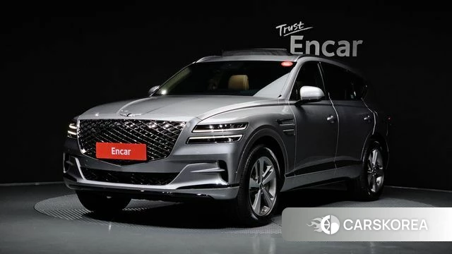 Genesis GV80 2022 Серебристо-серый из Кореи