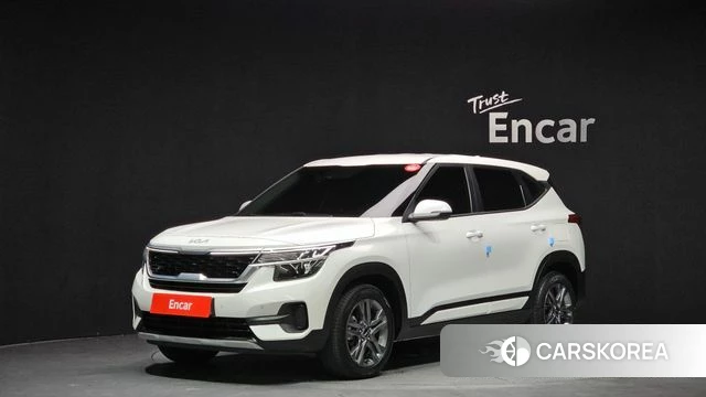 Kia Seltos 2022 Белый из Кореи