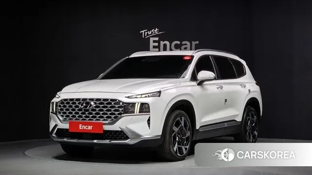 Hyundai The New Santa Fe 2021 Белый из Кореи