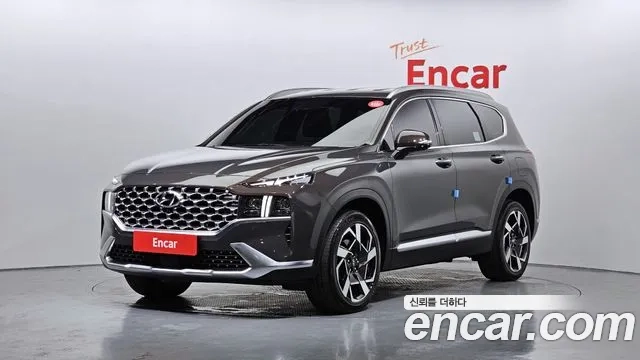 Hyundai The New Santa Fe 2020 Коричневый двухцветный из Кореи