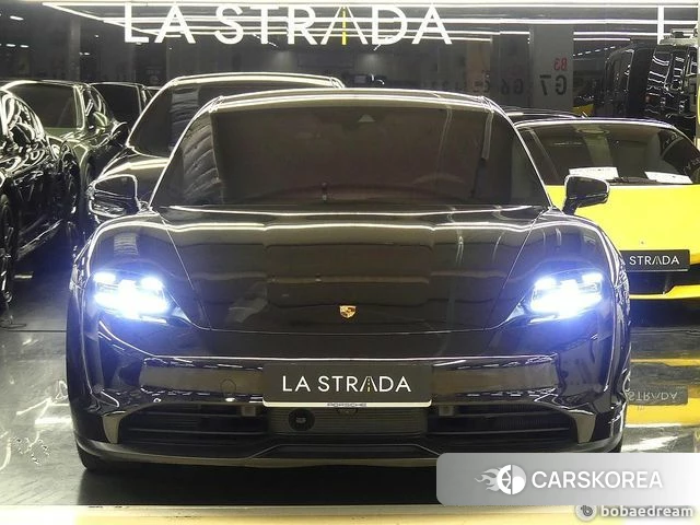 Porsche Taycan 2023 Черный из Кореи