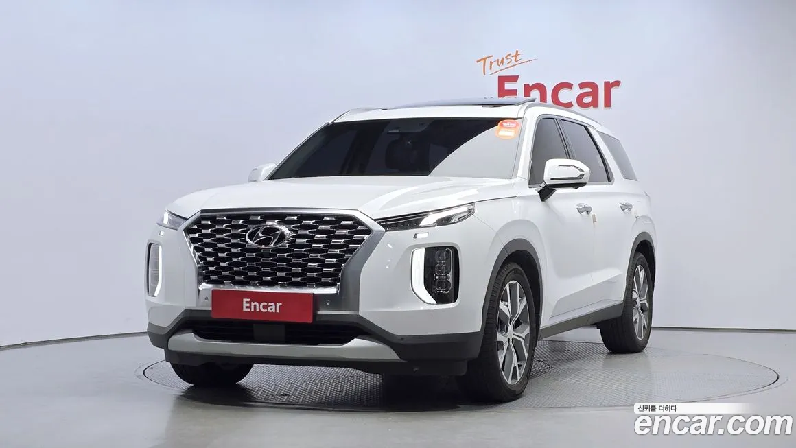 Hyundai Palisade 2019 Белый из Кореи