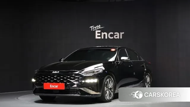 Kia K8 Hybrid 2023 Черный из Кореи