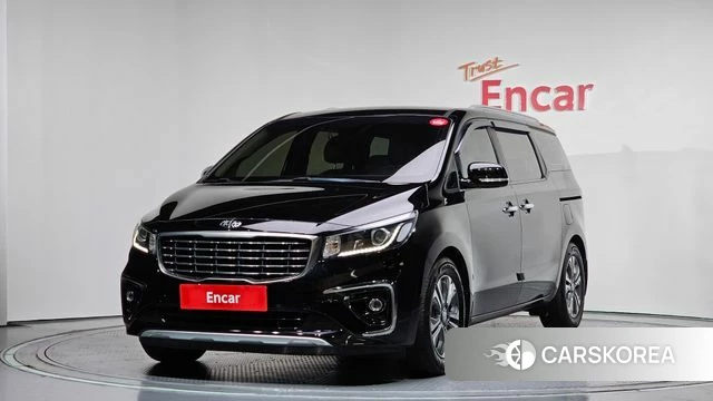 Kia The New Carnival 2020 Черный из Кореи