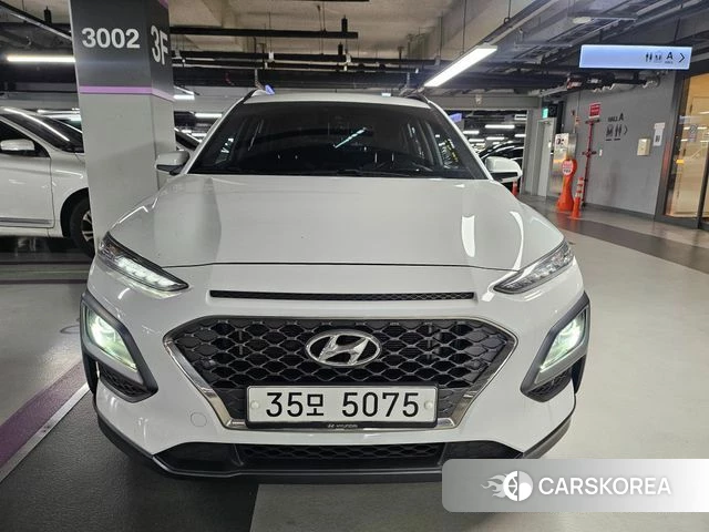 Hyundai Kona 2018 Белый из Кореи
