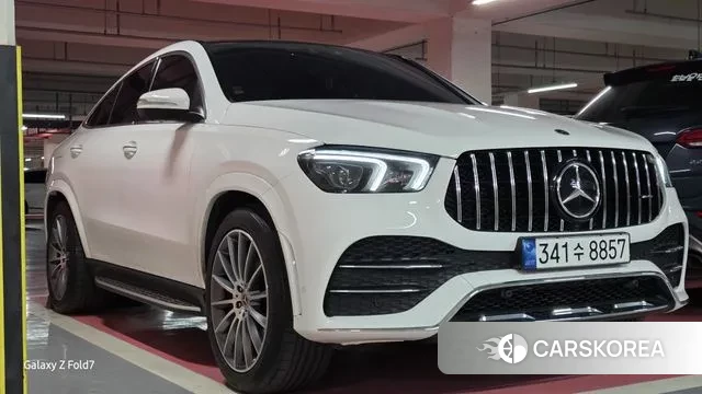 Mercedes-Benz GLE-Class W167 2023 Белый из Кореи