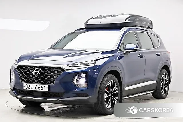 Hyundai Santa Fe TM 2019 Синий из Кореи