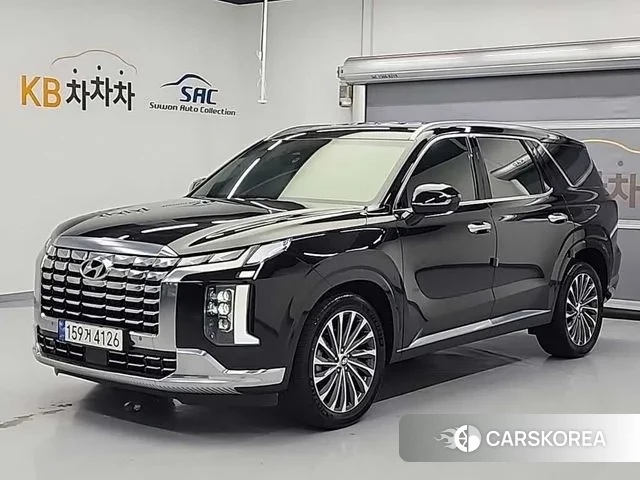 Hyundai The New Palisade 2023 Черный из Кореи