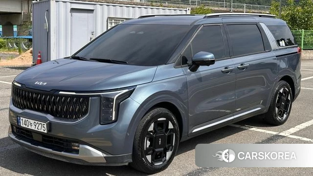 Kia The New Carnival 4th Generation 2024 Небесно-голубой из Кореи