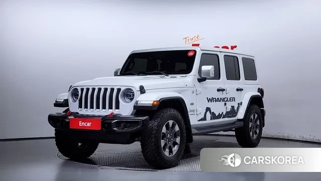 Jeep Wrangler (JL) 2019 Белый из Кореи