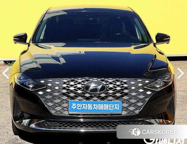 Hyundai The New Grandeur IG 2022 Черный из Кореи