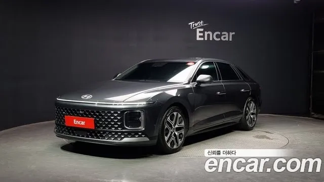 Hyundai Grandeur Hybrid (GN7) 2023 Серый из Кореи