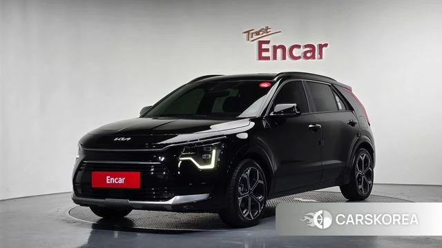 Kia Di Ol Nu Niro 2022 Черный из Кореи