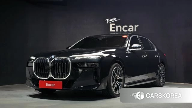 BMW 7 Series (G70) 2025 Черный из Кореи