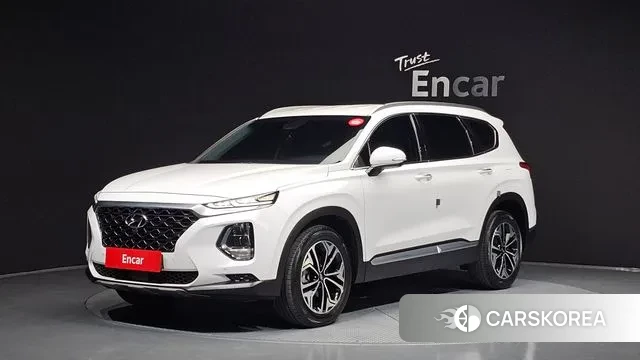 Hyundai Santa Fe TM 2019 Белый из Кореи