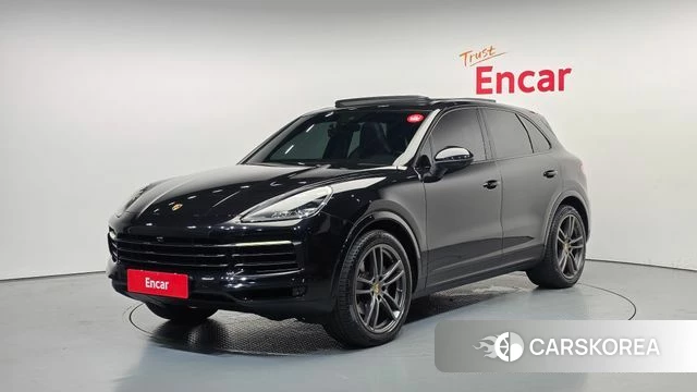 Porsche Cayenne (PO536) 2019 Черный из Кореи