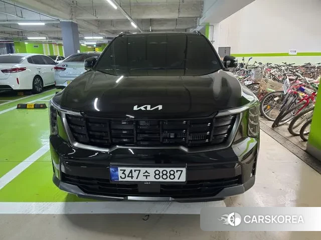 Kia The New Sorento 4th Generation 2024 Черный из Кореи