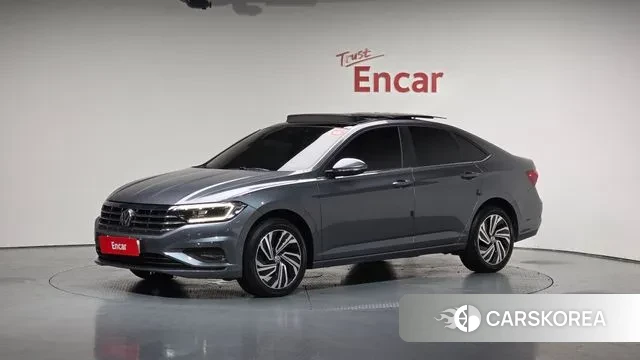 Volkswagen 7th Generation of Jetta 2021 Серый из Кореи