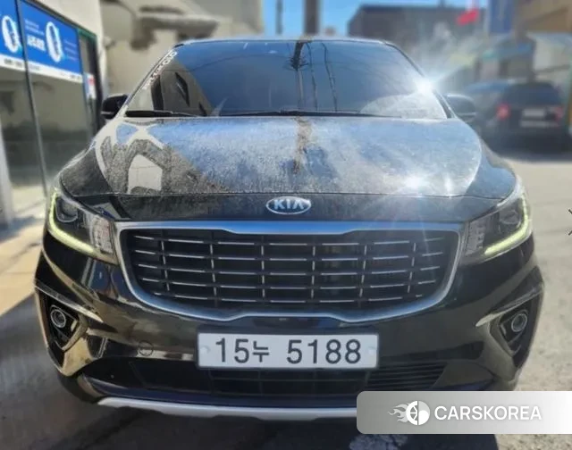 Kia The New Carnival 2019 Черный из Кореи