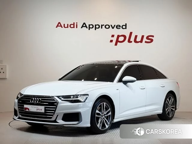 Audi A6 (C8) 2023 Белый из Кореи