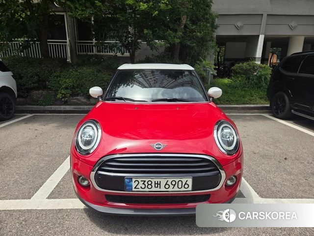 Mini Cooper 2021 Красный из Кореи
