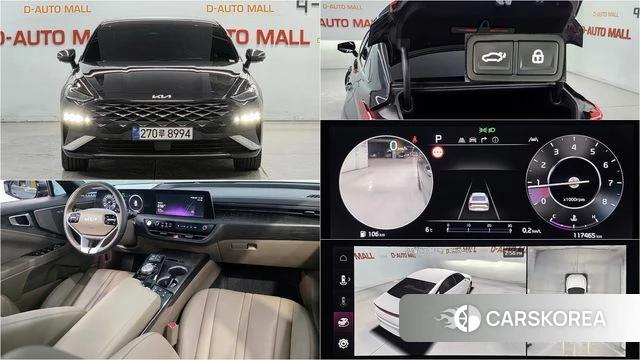 Kia K8 2022 Серый из Кореи