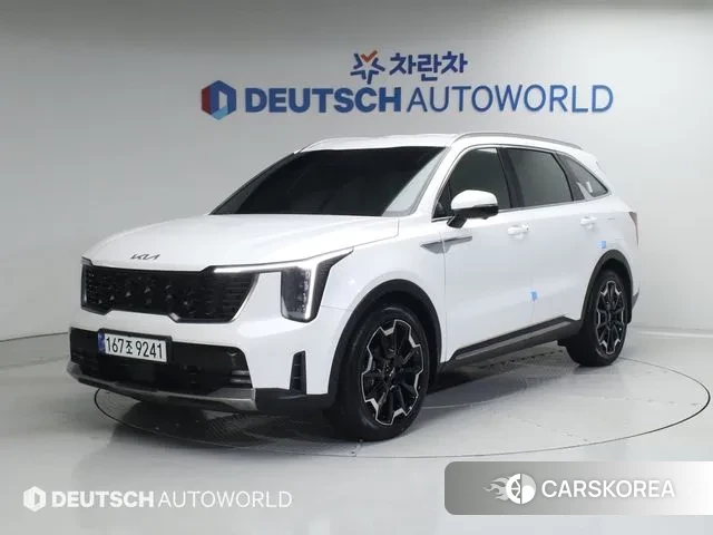 Kia The New Sorento 4th Generation 2023 Белый из Кореи