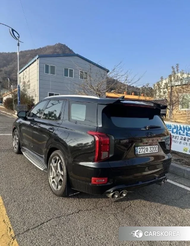 Hyundai Palisade 2022 Черный из Кореи