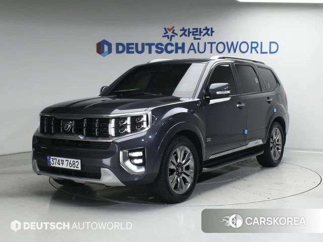 Kia Mohave Master 2021 Серый из Кореи