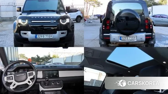 Land Rover Defender (L663) 2022 Черный из Кореи