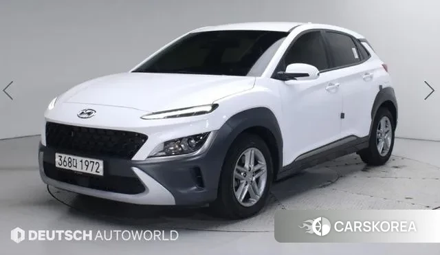 Hyundai The New Kona 2021 Белый из Кореи