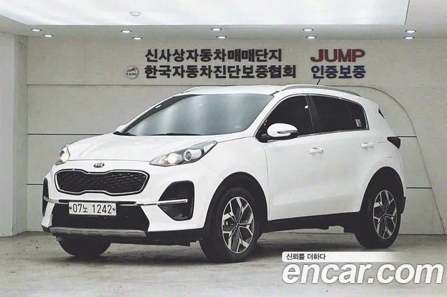 Kia Sportage The Bold 2018 Белый из Кореи
