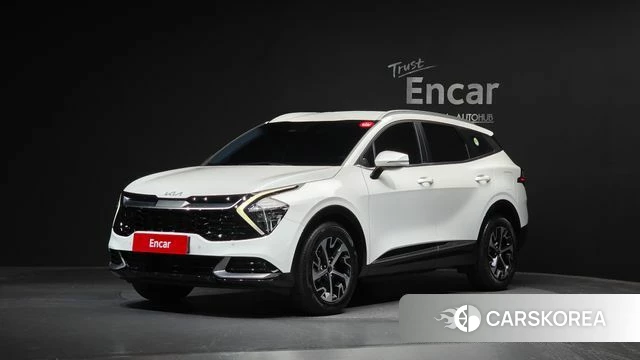 Kia Sportage 5th Generation Hybrid 2023 Белый из Кореи