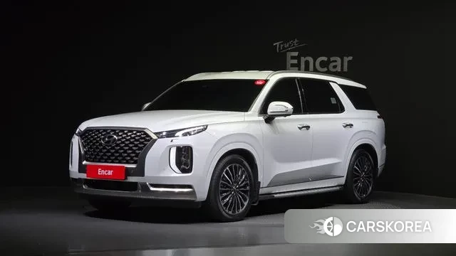 Hyundai Palisade 2021 Белый из Кореи