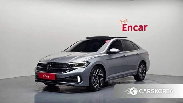 Volkswagen 7th Generation of Jetta 2023 Серебристо-серый из Кореи