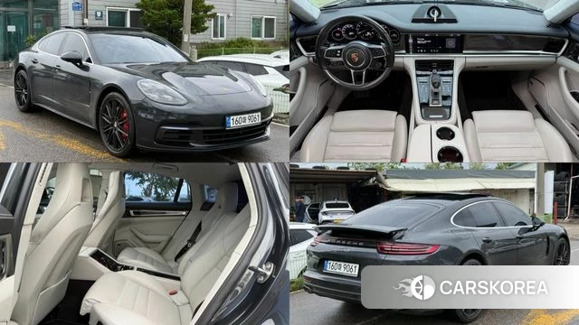 Porsche Panamera (971) 2018 Серый из Кореи