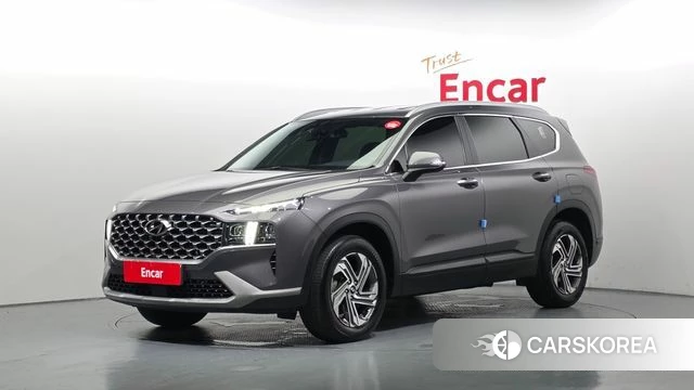 Hyundai The New Santa Fe 2022 Серый из Кореи
