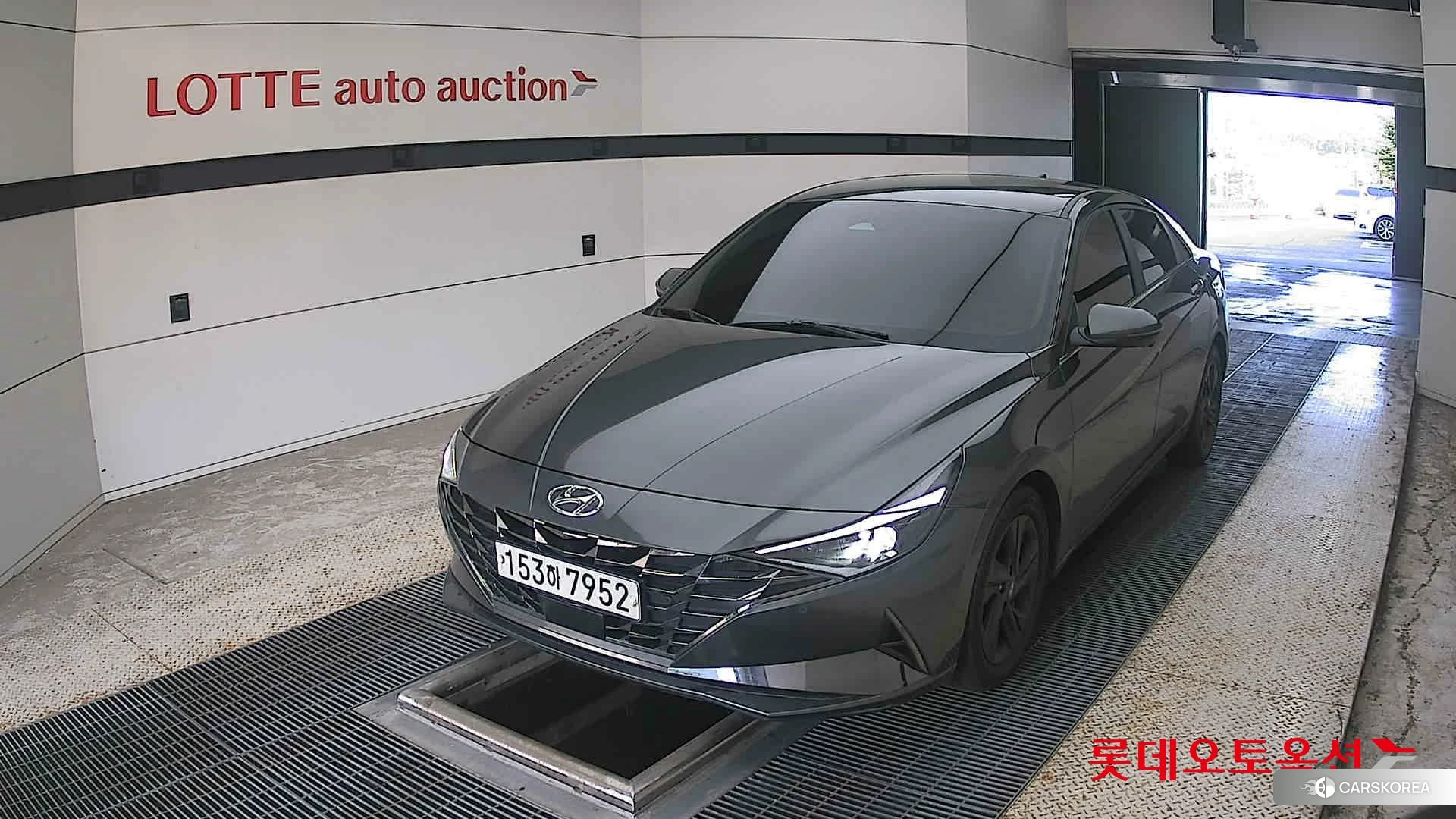 Hyundai Avante 2021 Amazon Gray из Кореи
