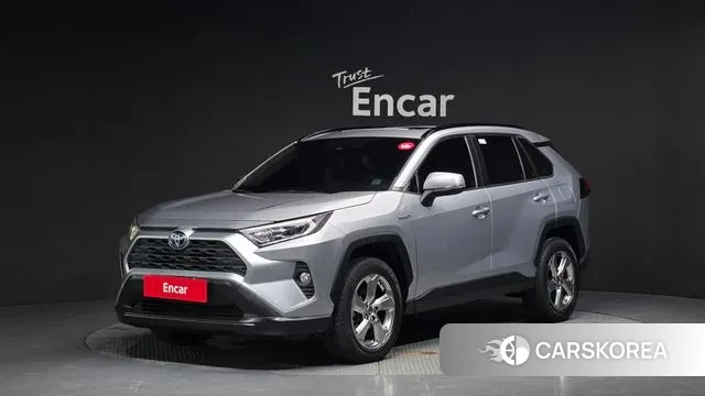 Toyota RAV4 5th Generation 2021 Серебряный из Кореи