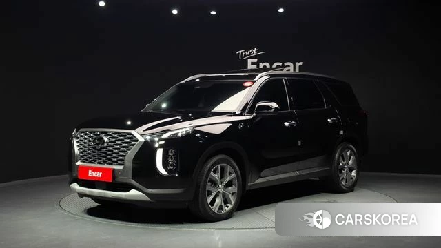 Hyundai Palisade 2021 Черный из Кореи