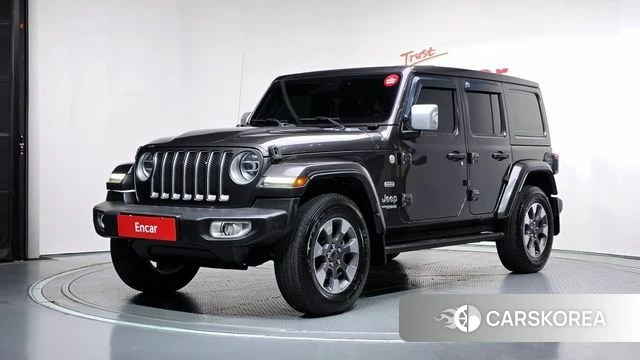 Jeep Wrangler (JL) 2020 Серый из Кореи