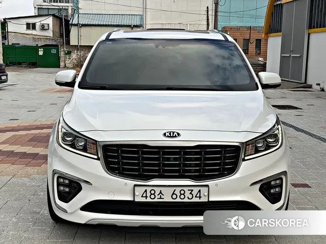 Kia The New Carnival 2018 Белый из Кореи