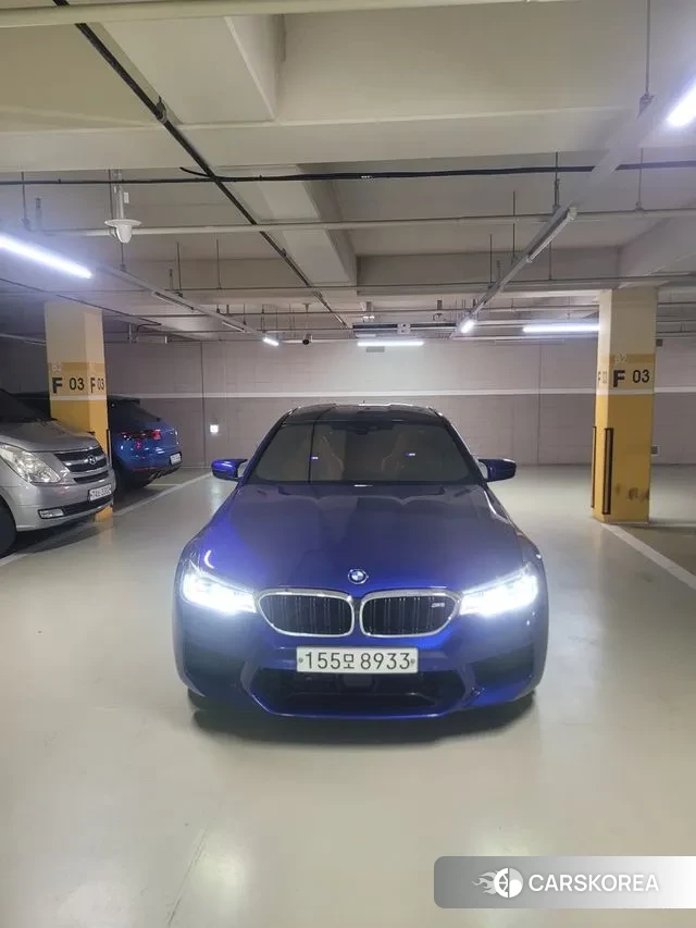 BMW M5 (F90) 2020 Синий из Кореи