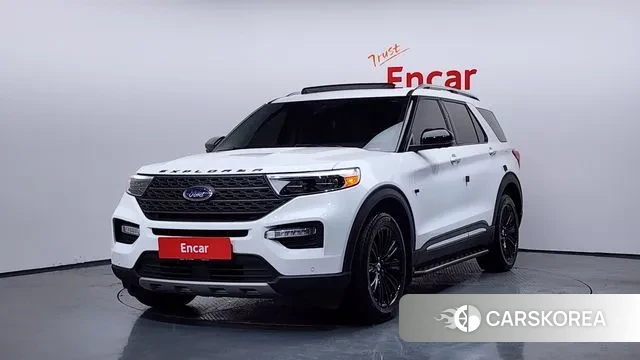 Ford Explorer 6th Generation 2021 Белый из Кореи