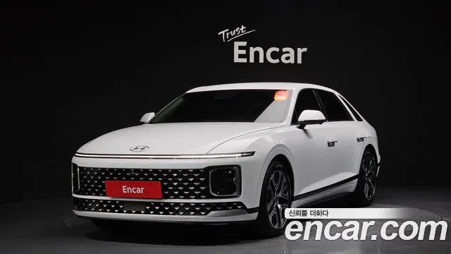 Hyundai Grandeur Hybrid (GN7) 2023 Белый из Кореи