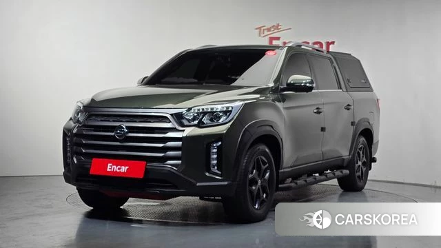 Ssangyong The New Rexton Sport 2022 Зеленый из Кореи