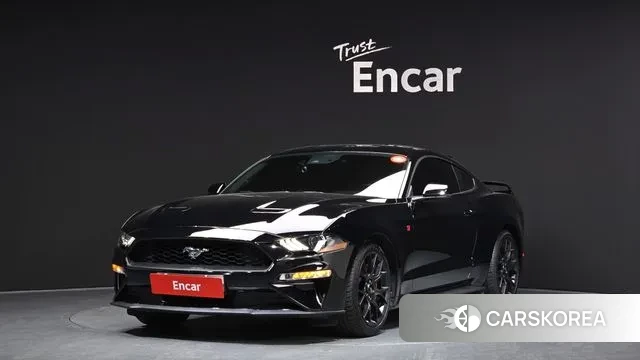 Ford Mustang 2019 Черный из Кореи