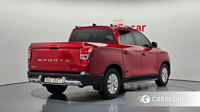 Ssangyong The New Rexton Sport 2021 Красный из Кореи