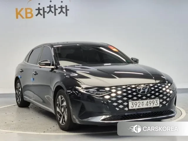 Hyundai The New Grandeur IG Hybrid 2021 Черный из Кореи